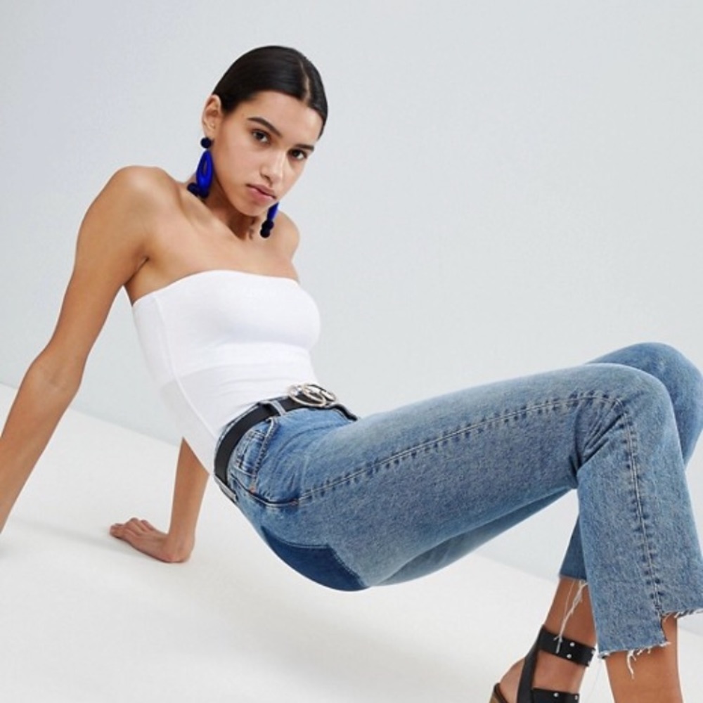 Bandeau top bodysuit